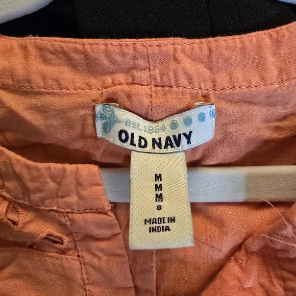 Old Navy Kids Sleeveless Orange Dress - Picture 3 of 4
